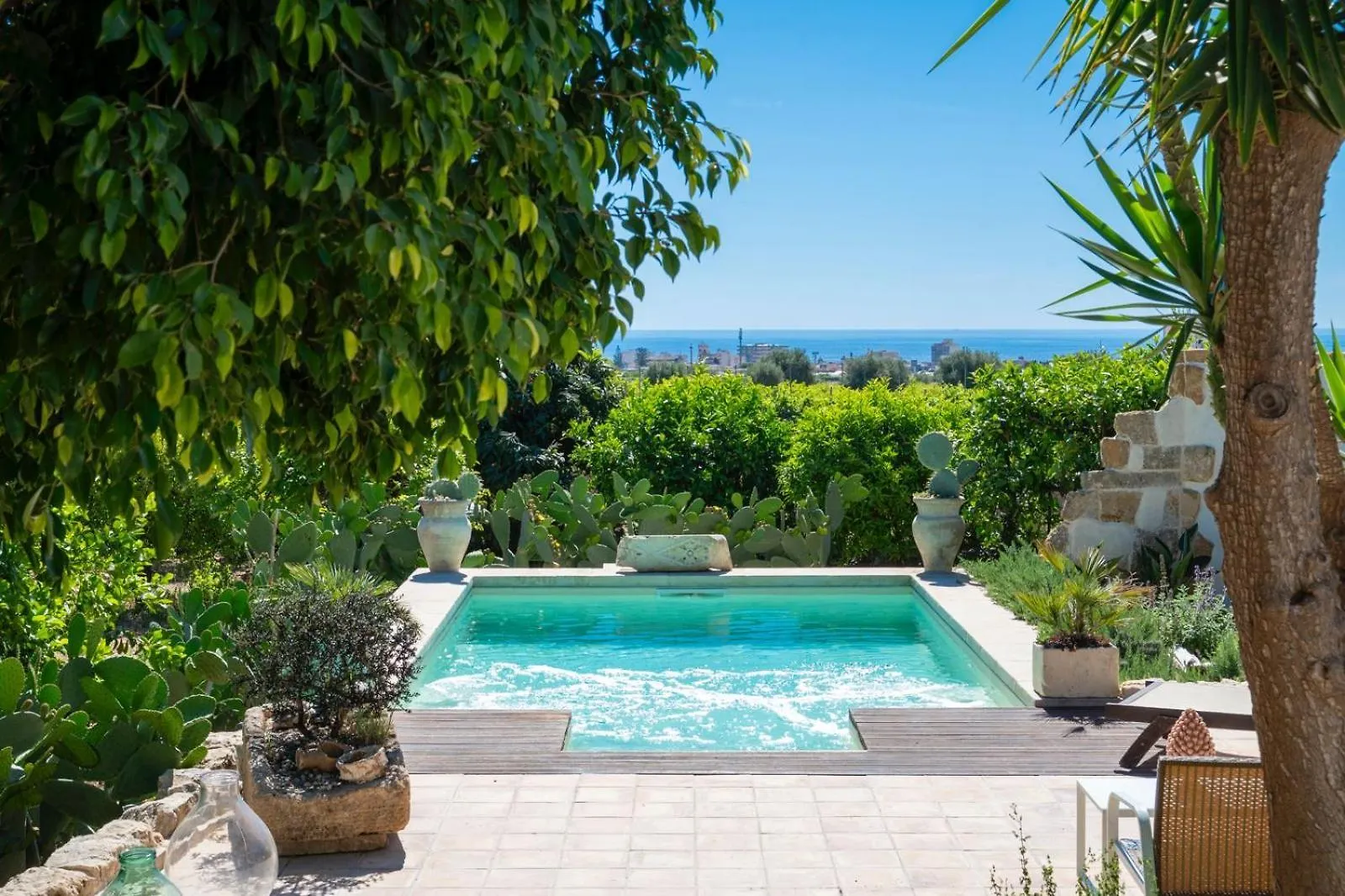 La Virgy Per Noto With Share Swimming Pool With Wonderful Sea View Villa Avola